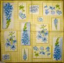 039 Hydrangeas - 3-ply (blue) - Ihr